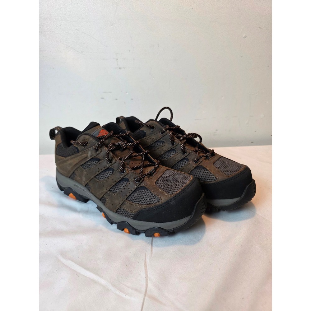 Merrell Work Moab Vertex Vent Composite Toe Mens 11.5 M Brown Black J005465